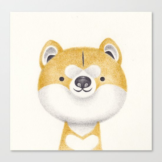 akita Canvas Print