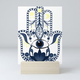 Hand of Fatima - Protection Mini Art Print