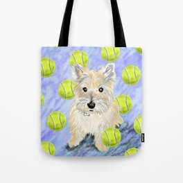 Cairn Terrier Fetch Tote Bag