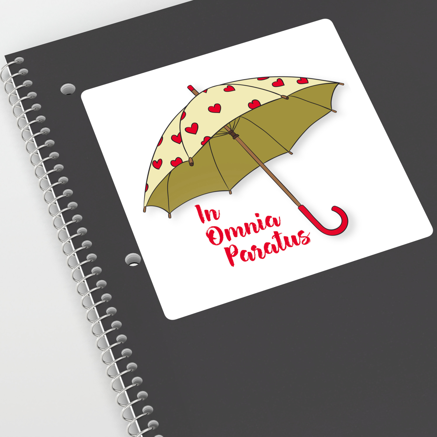 In Omnia Paratus Gilmore Girls Design Sticker By Victorys Society6