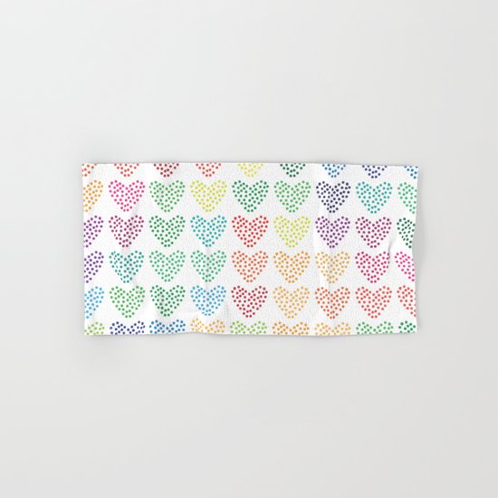 Love Love Love Love Hand & Bath Towel