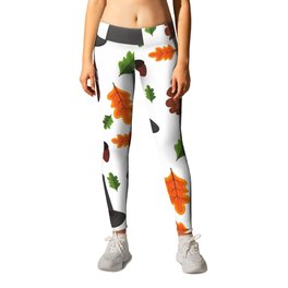 Thanksgiving Turkey Pattern Leggings