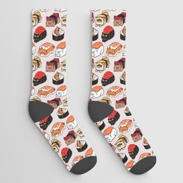 Sushi Persian Cat Socks