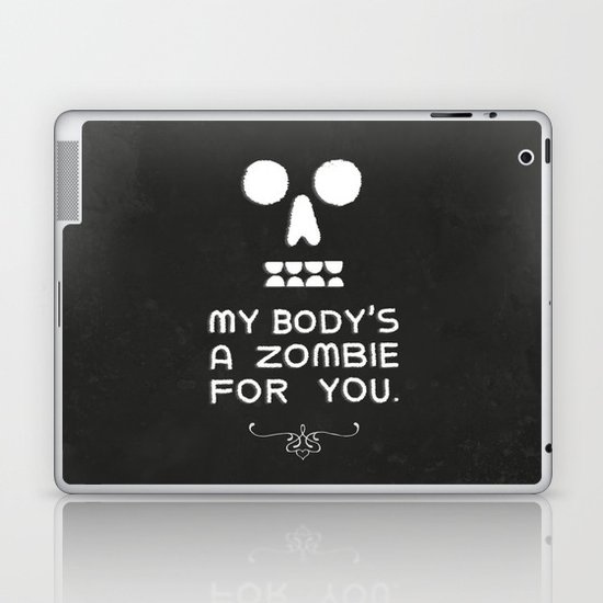 Zombie Love Laptop & iPad Skin