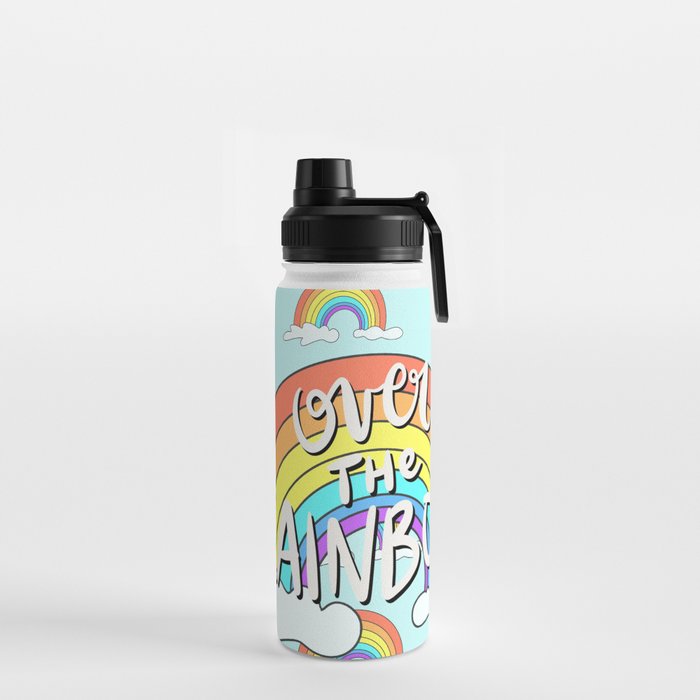 Over the rainbow Water Bottle