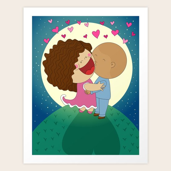L.O.V.E Art Print
