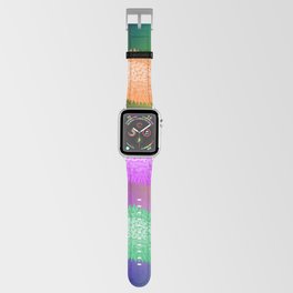 Colorful Jack Fruit on an Abstract Background Apple Watch Band