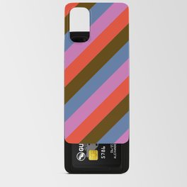 Abstraction_NEW_STRIPE_SWEET_LINE_LOVE_POP_ART_1127A Android Card Case