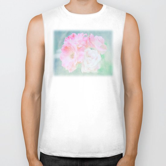 de belles fleurs Biker Tank
