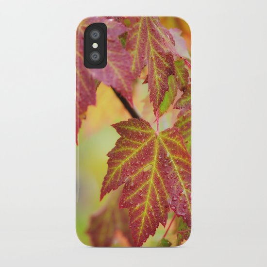 Maple Leaves iPhone Case