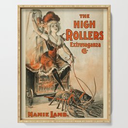 The High Rollers Extravaganza poster Serving Tray