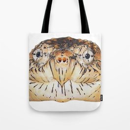 Snapping Turtle Face ‎Reptilia Clean Wise Hole Nose Tote Bag