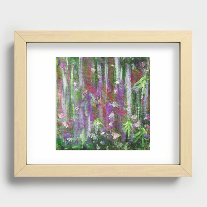 Magic Forest Recessed Framed Print