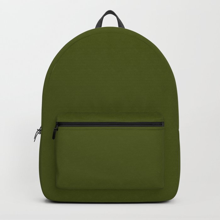 army green backpack