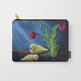 Dozing Baby Ducks  Carry-All Pouch