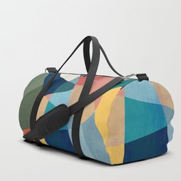 Waterfall and forest Duffle Bag