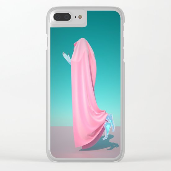 Pink Velvet Clear iPhone Case