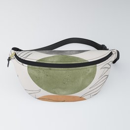 Botanical abstract Fanny Pack