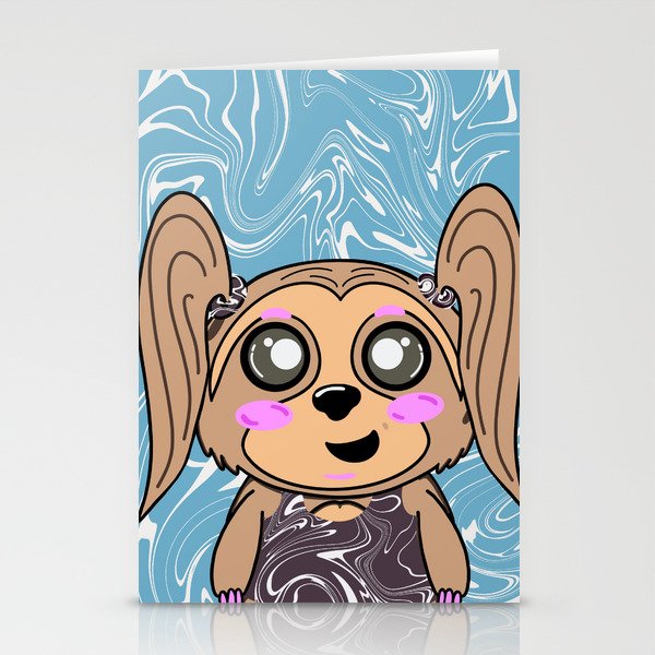 Happy Sloth S Stationery Cards