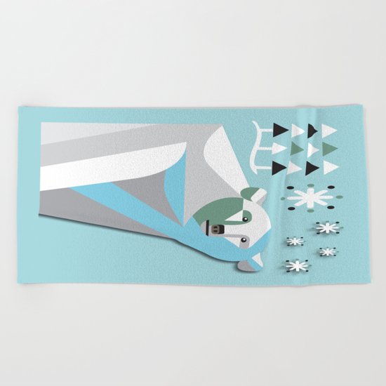 Polar Bear Beach Towel