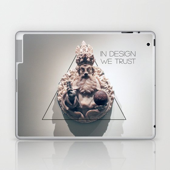 In Design We Trust Laptop & iPad Skin