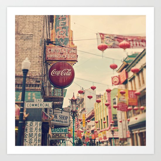 Chinatown (San Francisco) Art Print