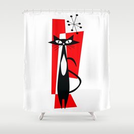 Atomic Cat 2 Shower Curtain