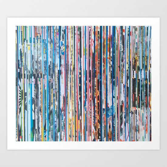STRIPES 28 Art Print