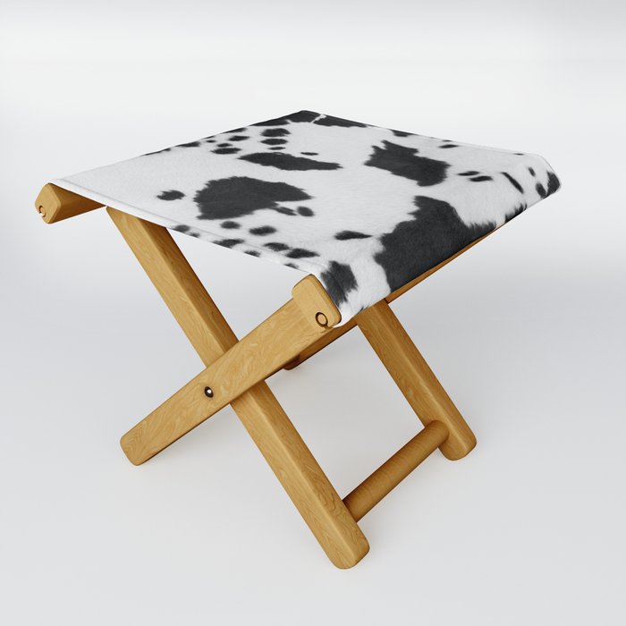 Cowhide Animal Print (xii 2021) Folding Stool