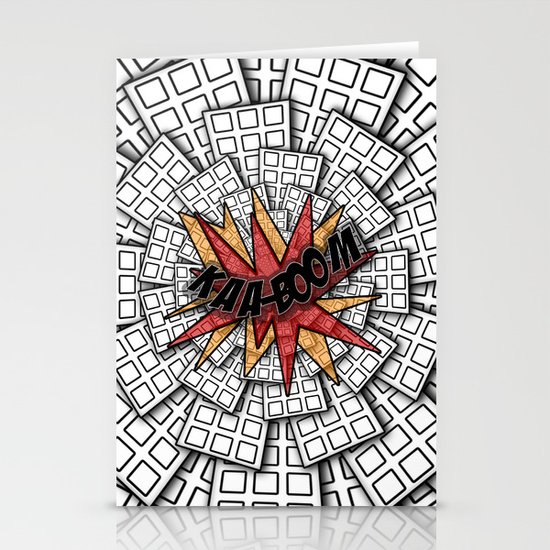 KAA-BOOM Stationery Cards