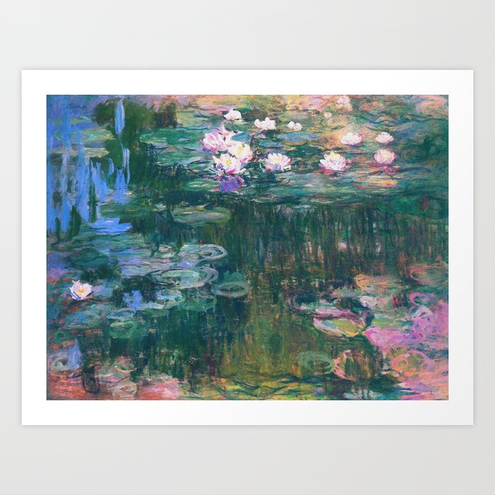 Claude Monet - Water Lilies Kunstdrucke Claude Monet - Water Lilies Kunstdrucke