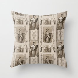 Classical Antiquities of Herculaneum Throw Pillow