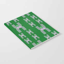Sunny Green Arch Notebook