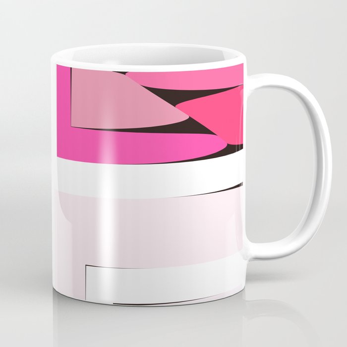 Pink Corners Coffee Mug