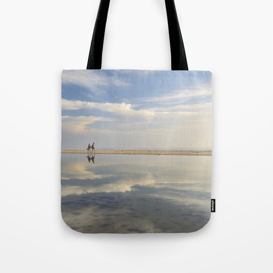 "Heaven walk". Sea sunset Tote Bag