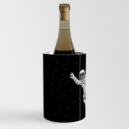 Astronaut in the outer space Wine Chiller
