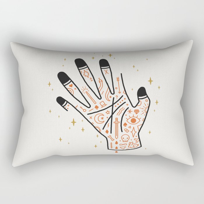 Sleight of Hand Rectangular Pillow