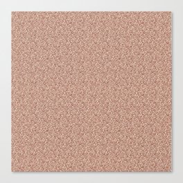 Copper Glitter Canvas Print