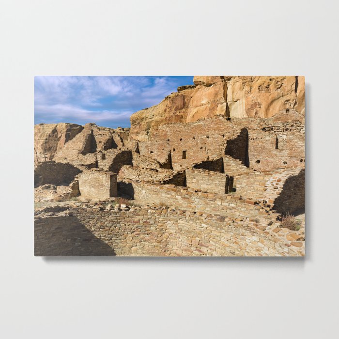 Pueblo Bonito in Chaco Canyon Metal Print