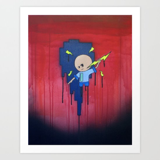 Zeus Art Print
