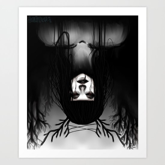 Umbra Caligo Art Print