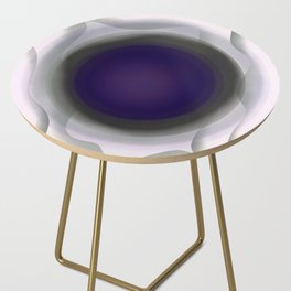 Purple nucleus Side Table