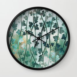Vines of Ivy Wall Clock