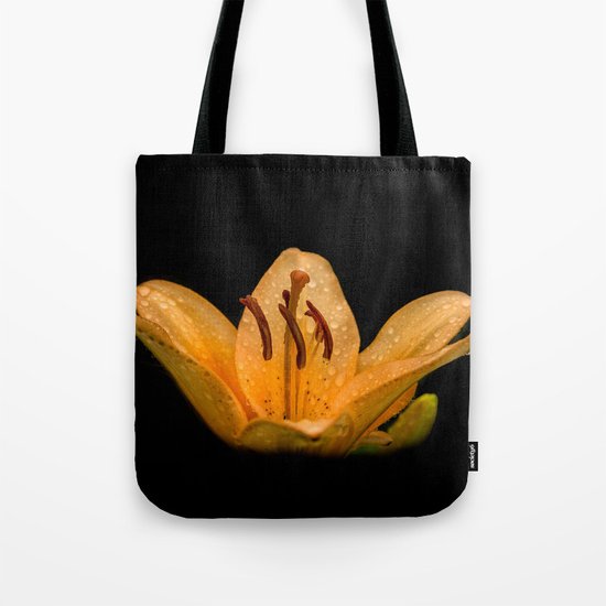 Yellow lily Tote Bag