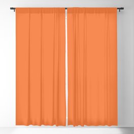 Sun Orange Blackout Curtain