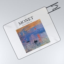 Monet - Impression, Soleil Levant Picnic Blanket