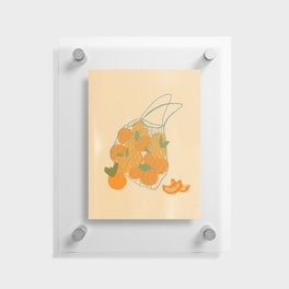 Orange & Clementine Floating Acrylic Print