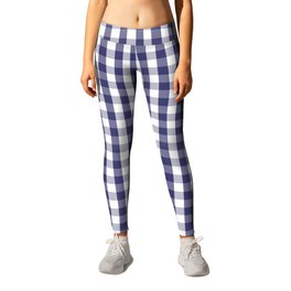 USA Flag Blue Large Gingham Check Plaid Leggings | Gingham, Graphicdesign, Checked, Check, Flagblue, Bluegingham, Largebluecheck, Flagbluecheck, Pattern, Blue 