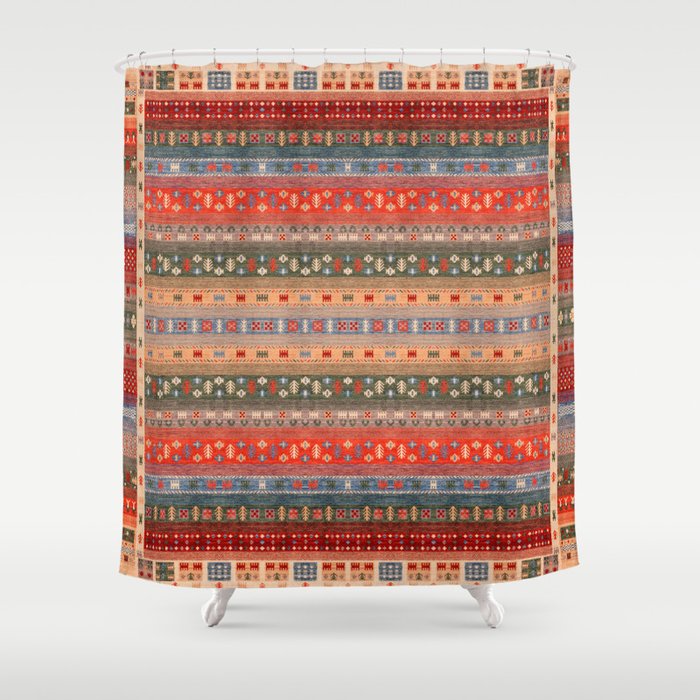 Autumn Radiance: Oriental Bohemian Heritage in Moroccan Splendor Shower Curtain