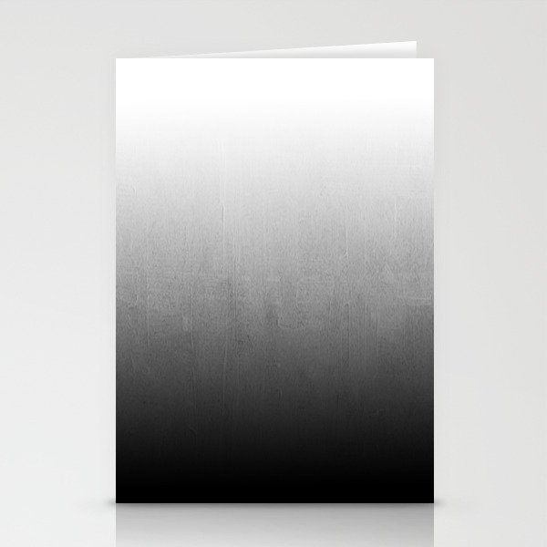 Nollia Black And White Ombre Abstract Painting Watercolor Wash